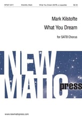 What You Dream SATB choral sheet music cover